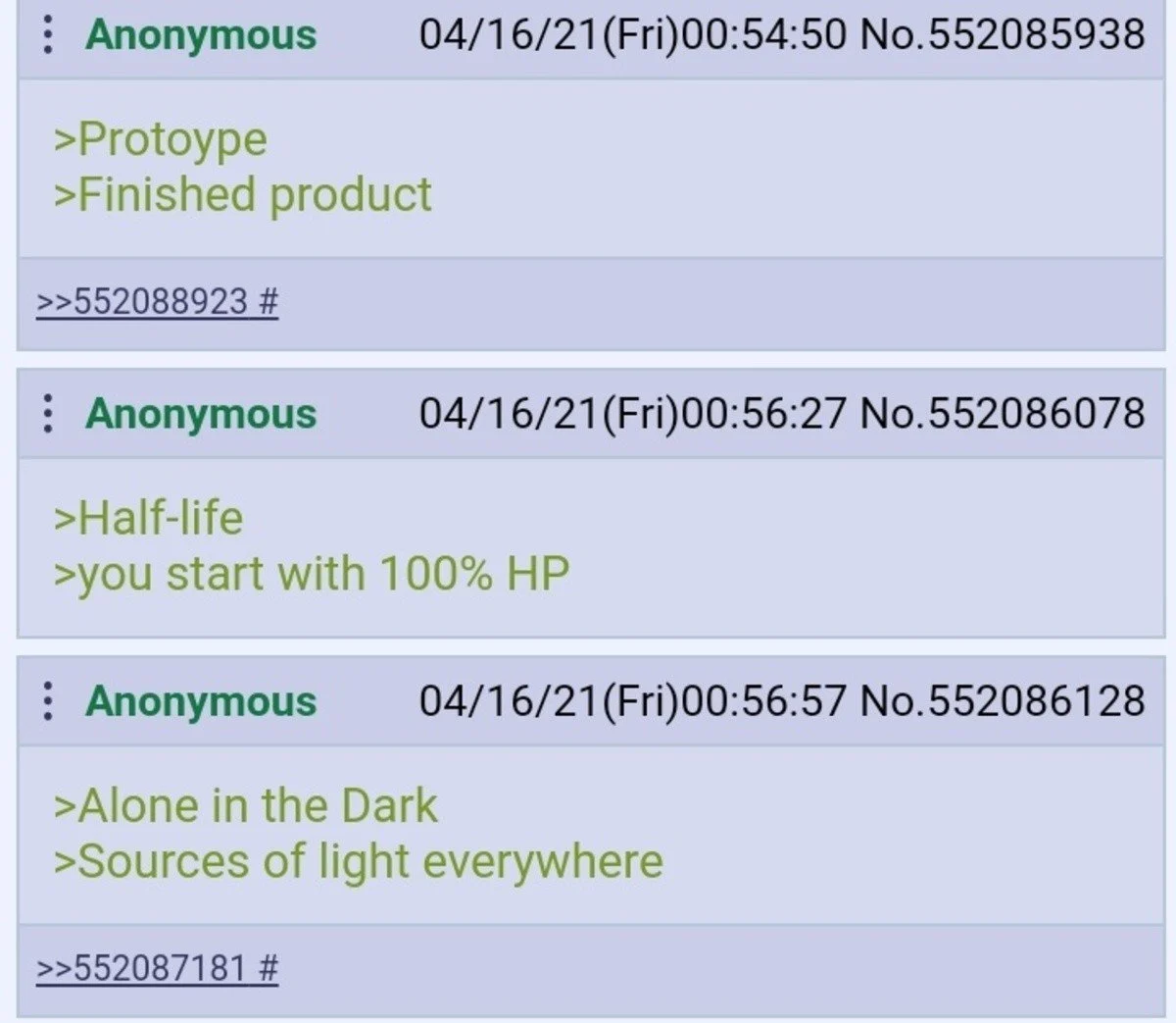 Anon has a problem with inaccurate game titles