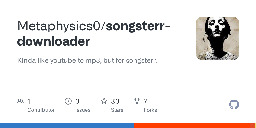 GitHub - Metaphysics0/songsterr-downloader: Kinda like youtube to mp3, but for songsterr.