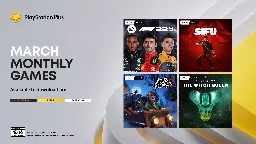 PlayStation Plus Monthly Games for March: EA Sports F1 23, Sifu, Hello Neighbor 2, Destiny 2: Witch Queen