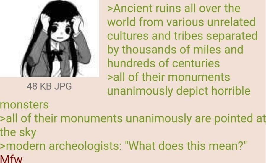 Anon is an archeologist